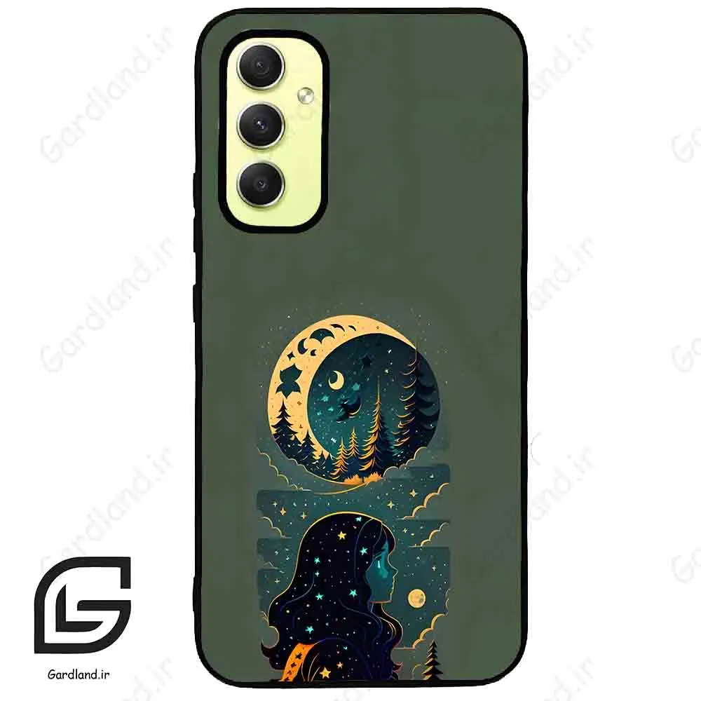 قاب گوشی سامسونگ ای 34 (Galaxy A34 ) طرح ماه کد 2267