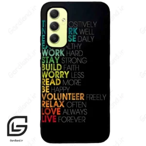 قاب گوشی سامسونگ ای 34 (Galaxy A34 ) طرح متن کد 2332