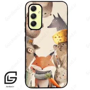 قاب گوشی سامسونگ ای 34 (Galaxy A34 ) طرح حیوانات کد 2338