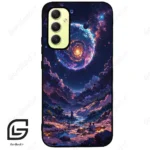 قاب گوشی سامسونگ ای 34 (Galaxy A34 ) طرح ماه کد 2344