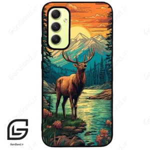 قاب گوشی سامسونگ ای 34 (Galaxy A34 ) طرح گوزن کد 2471