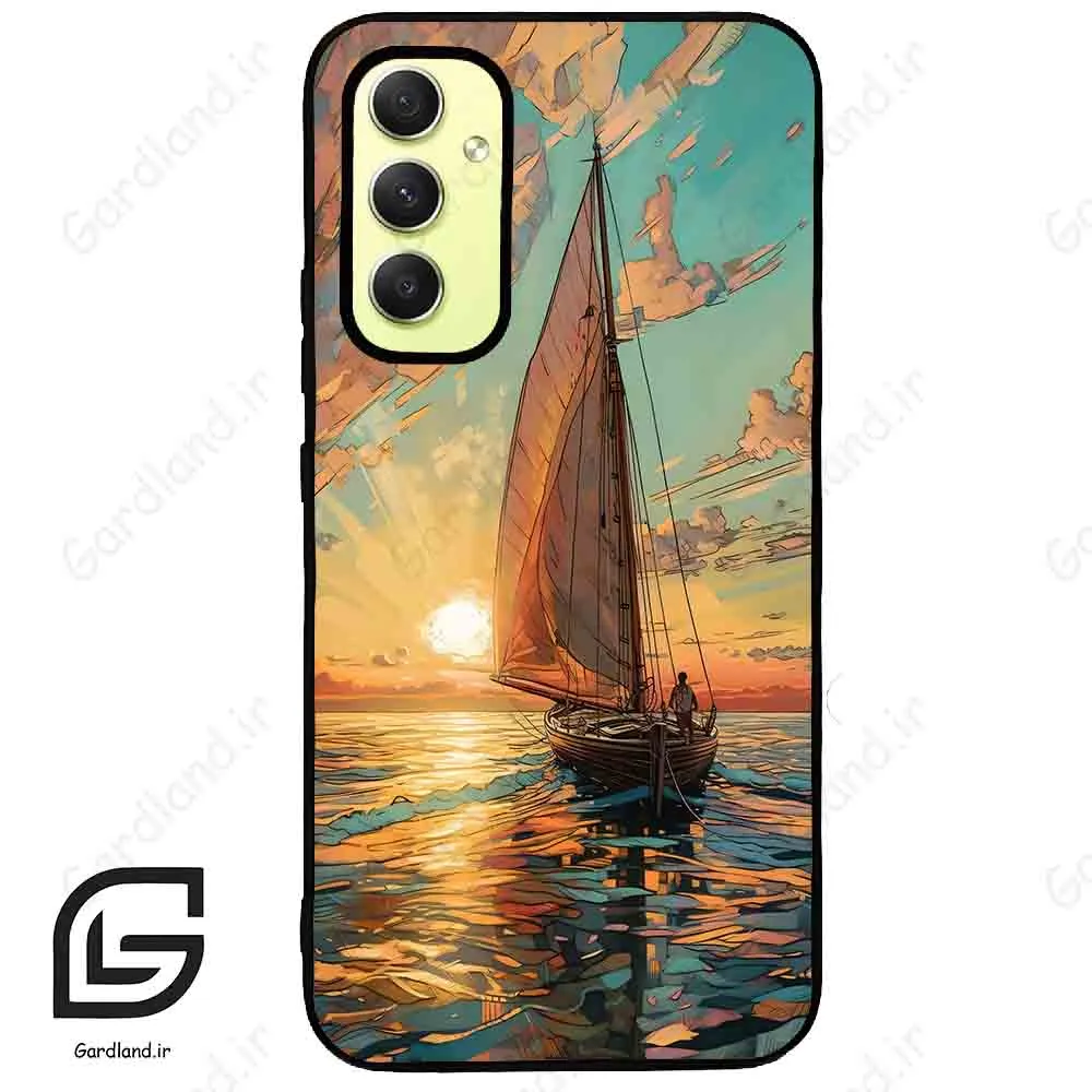 قاب گوشی سامسونگ ای 34 (Galaxy A34 ) طرح قایق کد 2485
