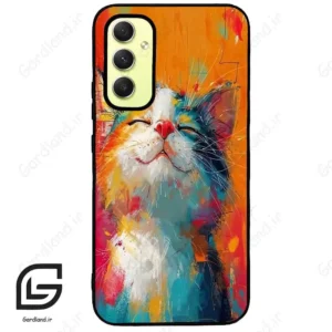 قاب گوشی سامسونگ ای 34 (Galaxy A34 ) طرح گربه کد 2489