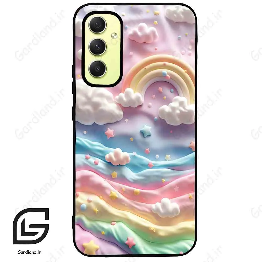 قاب گوشی سامسونگ ای 34 (Galaxy A34 ) طرح رنگارنگ کد 2656