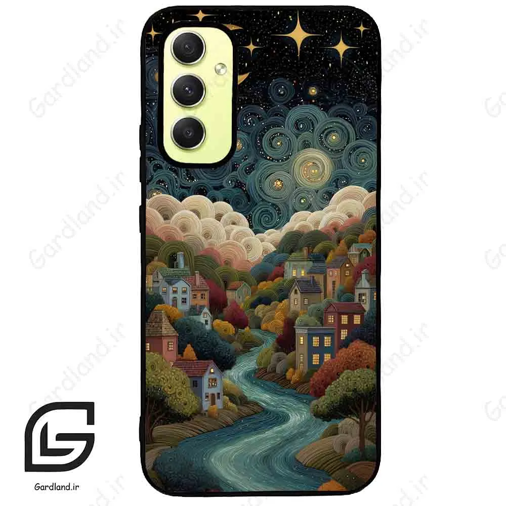 قاب گوشی سامسونگ ای 34 (Galaxy A34 ) طرح دهکده کد 2736