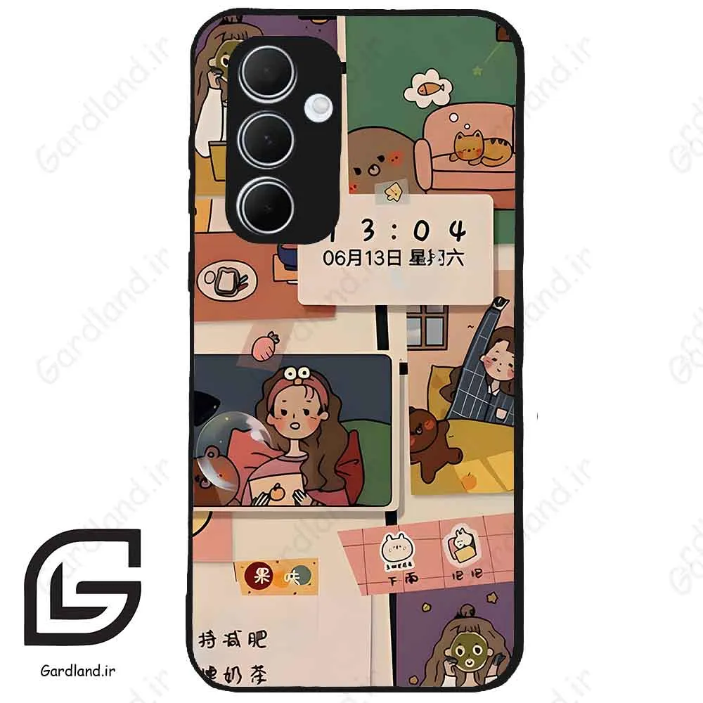 قاب گوشی سامسونگ ای 35 (Galaxy A35 ) طرح دخترانه کد 2254