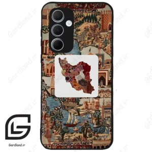 قاب گوشی سامسونگ ای 35 (Galaxy A35 ) طرح نقشه ایران کد 2287