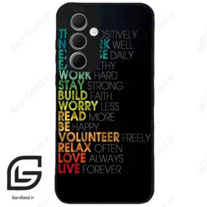 قاب گوشی سامسونگ ای 35 (Galaxy A35 ) طرح متن کد 2332