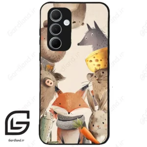 قاب گوشی سامسونگ ای 35 (Galaxy A35 ) طرح حیوانات کد 2338