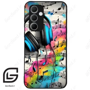 قاب گوشی سامسونگ ای 35 (Galaxy A35 ) طرح موسیقی کد 2482