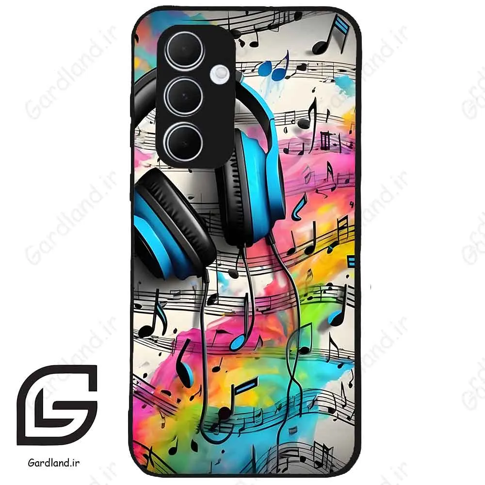 قاب گوشی سامسونگ ای 35 (Galaxy A35 ) طرح موسیقی کد 2482