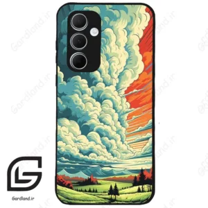 قاب گوشی سامسونگ ای 35 (Galaxy A35 ) طرح ابرنگی کد 2491