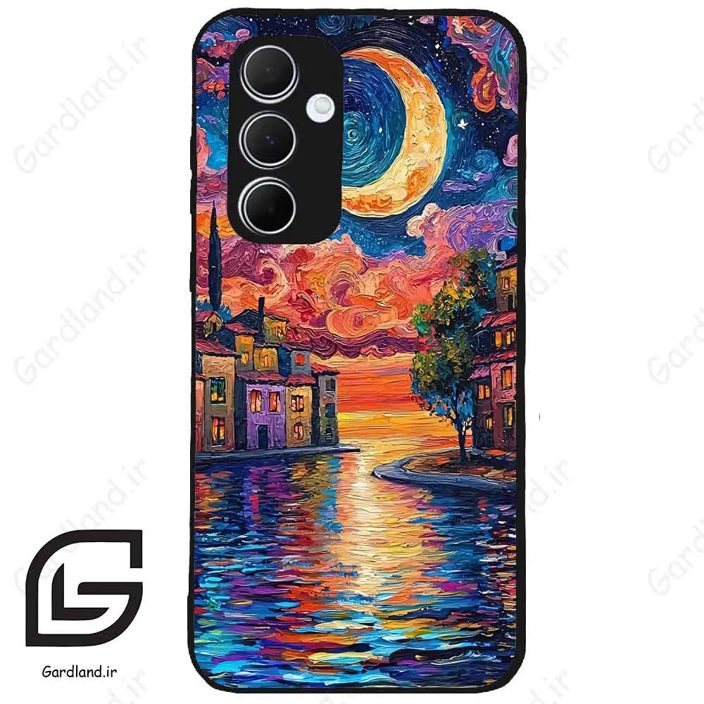 قاب گوشی سامسونگ ای 35 (Galaxy A35 ) طرح ماه کد 2699
