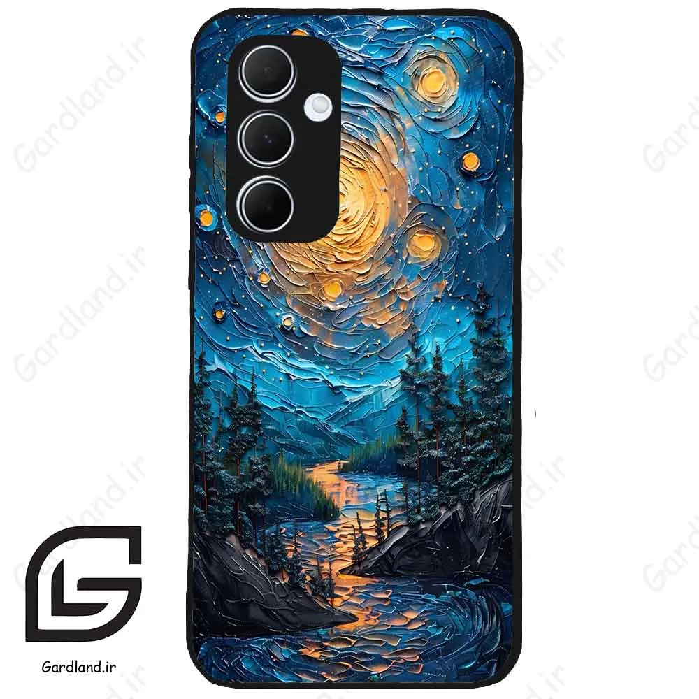 قاب گوشی سامسونگ ای 35 (Galaxy A35 ) طرح ابرنگ کد 2792