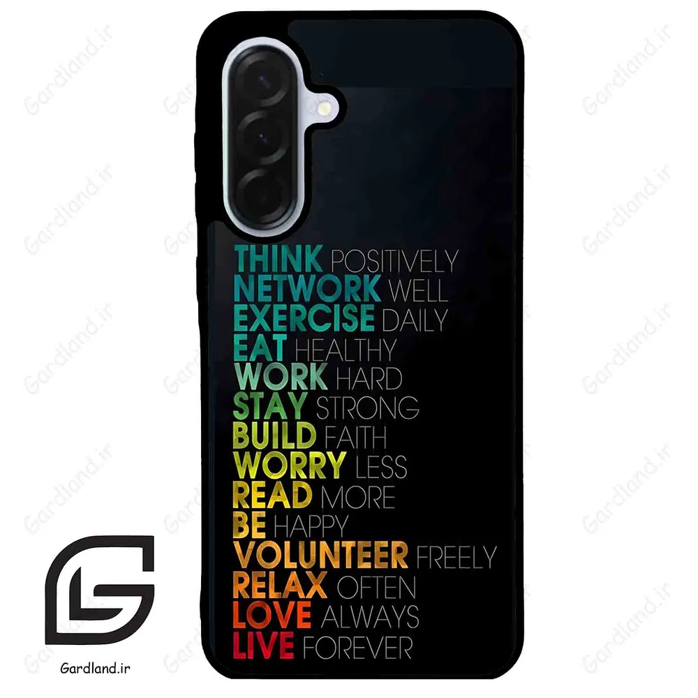قاب گوشی سامسونگ ای 36 (Galaxy A36 ) طرح متن کد 2332