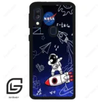 قاب گوشی سامسونگ ای 40 (Galaxy A40 ) طرح فضانورد کد 2012