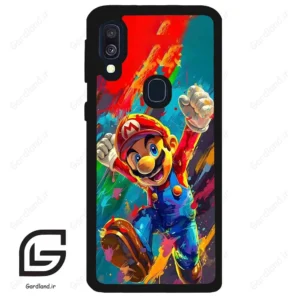 قاب گوشی سامسونگ ای 40 (Galaxy A40 ) طرح سوپرماریو کد 2016