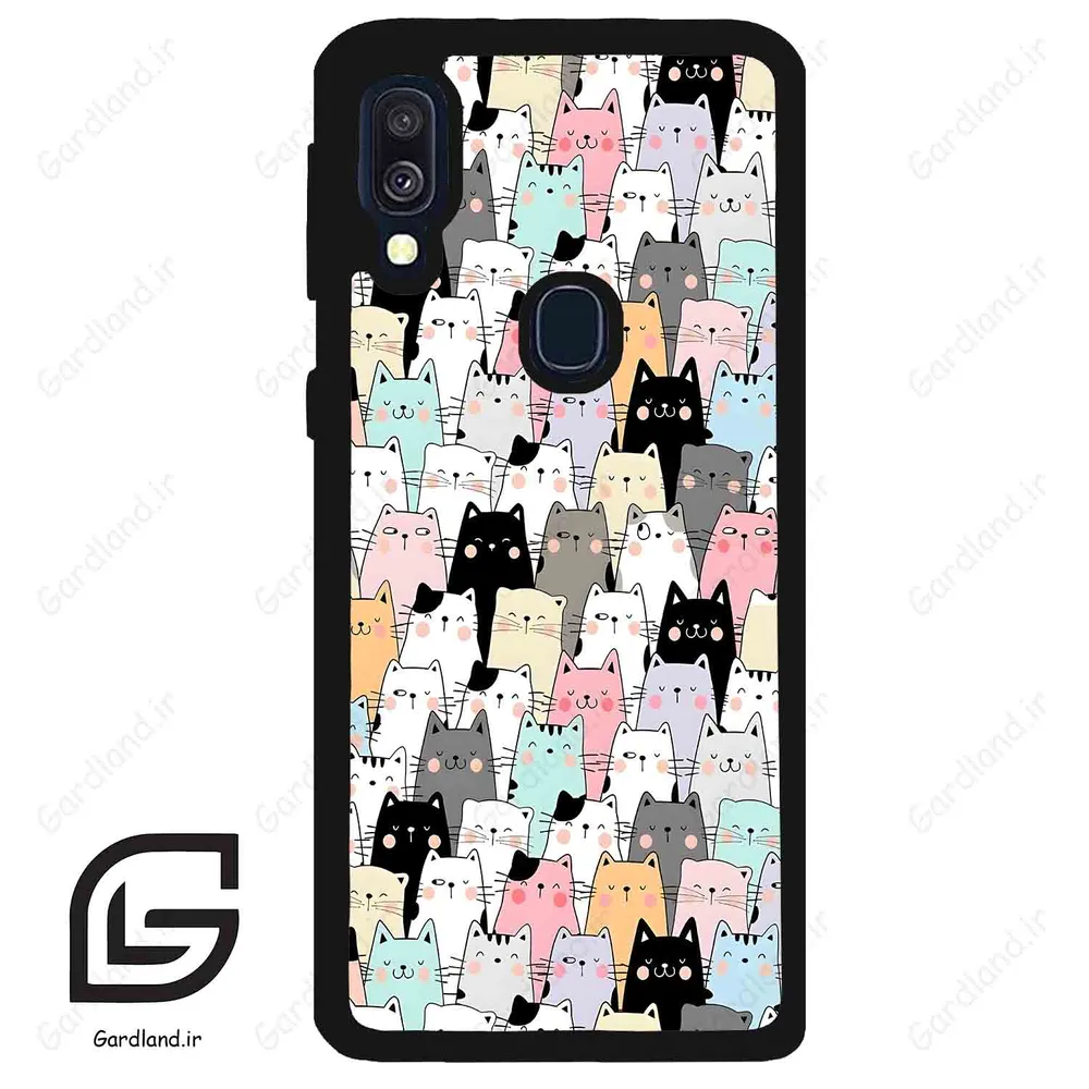 قاب گوشی سامسونگ ای 40 (Galaxy A40 ) طرح گربه کد 2019
