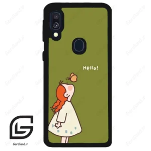 قاب گوشی سامسونگ ای 40 (Galaxy A40 ) طرح دخترانه کد 2044