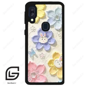 قاب گوشی سامسونگ ای 40 (Galaxy A40 ) طرح گل کد 2046