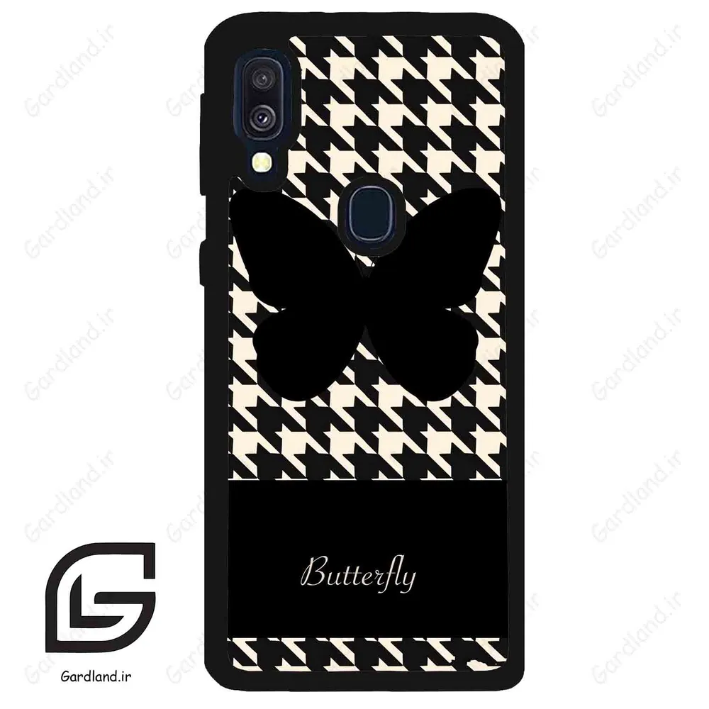 قاب گوشی سامسونگ ای 40 (Galaxy A40 ) طرح پروانه کد 2051
