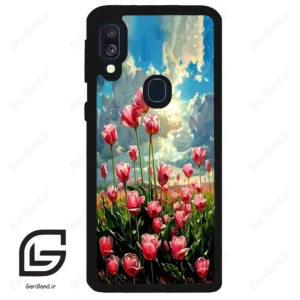 قاب گوشی سامسونگ ای 40 (Galaxy A40 ) طرح گل کد 2055
