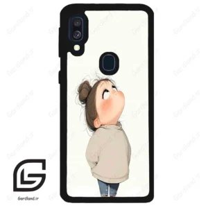 قاب گوشی سامسونگ ای 40 (Galaxy A40 ) طرح دختر کد 2057