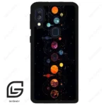 قاب گوشی سامسونگ ای 40 (Galaxy A40 ) طرح کهکشان کد 2062