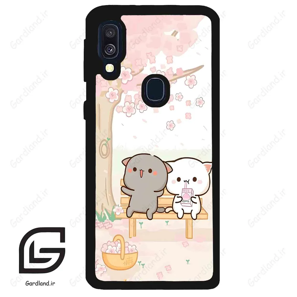 قاب گوشی سامسونگ ای 40 (Galaxy A40 ) طرح گربه کد 2085