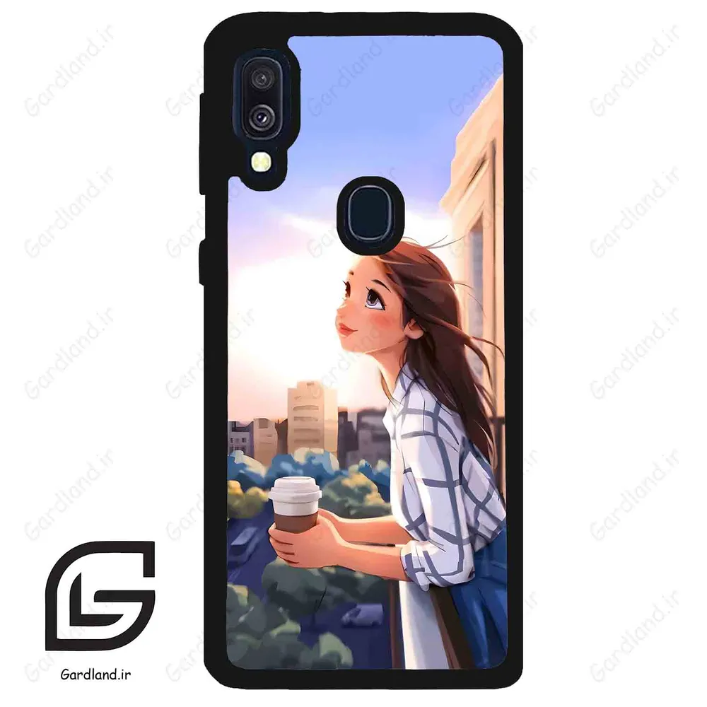 قاب گوشی سامسونگ ای 40 (Galaxy A40 ) طرح دخترانه کد 2086