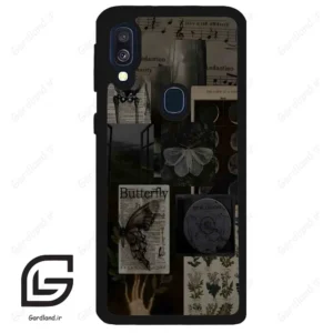 قاب گوشی سامسونگ ای 40 (Galaxy A40 ) طرح پروانه کد 2096