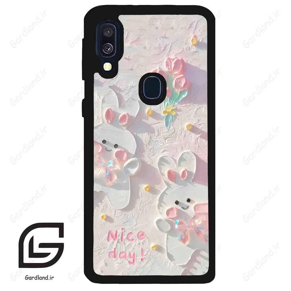 قاب گوشی سامسونگ ای 40 (Galaxy A40 ) طرح خرگوشی کد 2097