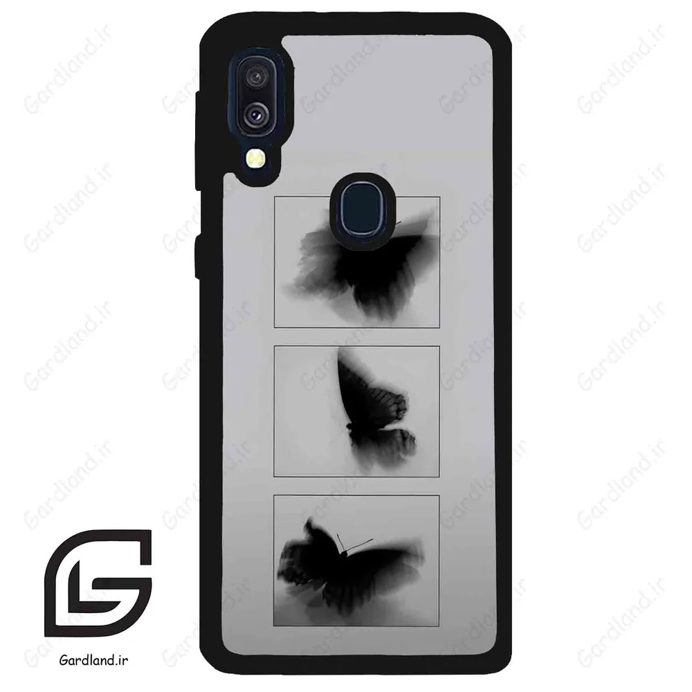 قاب گوشی سامسونگ ای 40 (Galaxy A40 ) طرح پروانه کد 2103