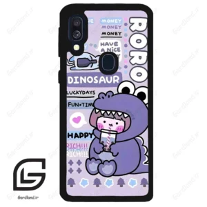 قاب گوشی سامسونگ ای 40 (Galaxy A40 ) طرح دایناسور کد 2155