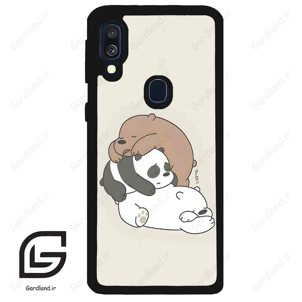 قاب گوشی سامسونگ ای 40 (Galaxy A40 ) طرح خرس کد 2159