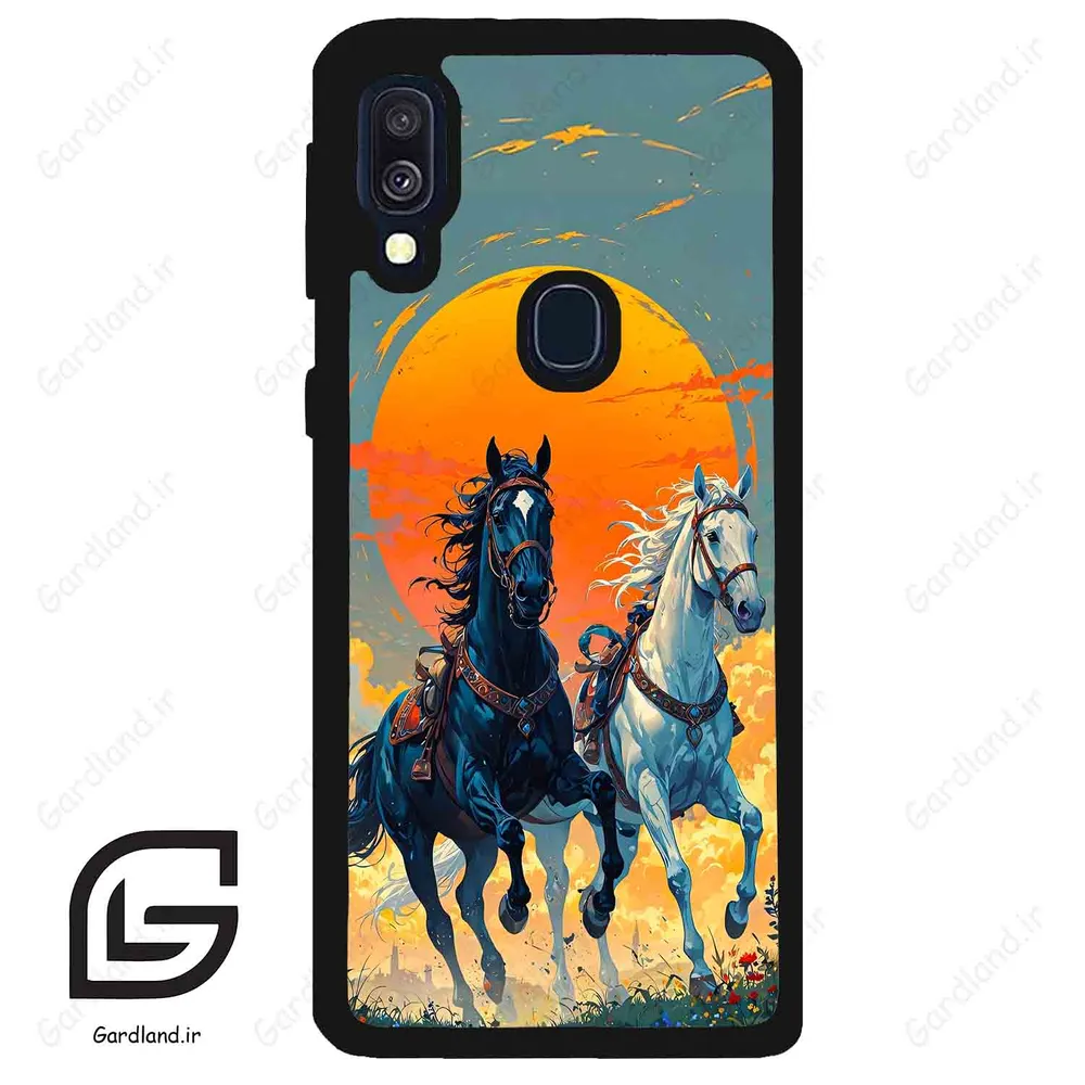 قاب گوشی سامسونگ ای 40 (Galaxy A40 ) طرح اسب کد 2170