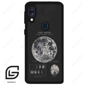 قاب گوشی سامسونگ ای 40 (Galaxy A40 ) طرح ماه کد 2175
