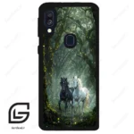قاب گوشی سامسونگ ای 40 (Galaxy A40 ) طرح اسب کد 2184
