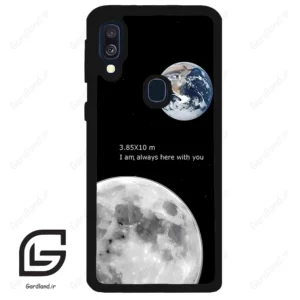 قاب گوشی سامسونگ ای 40 (Galaxy A40 ) طرح ماه کد 2190