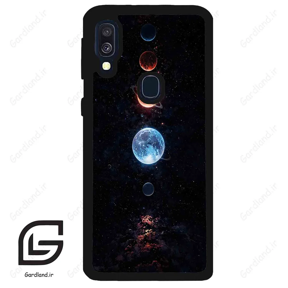 قاب گوشی سامسونگ ای 40 (Galaxy A40 ) طرح ماه کد 2198