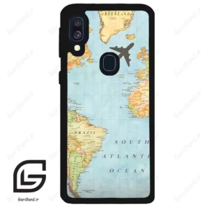 قاب گوشی سامسونگ ای 40 (Galaxy A40 ) طرح نقشه کد 2243