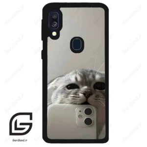 قاب گوشی سامسونگ ای 40 (Galaxy A40 ) طرح گربه کد 2246
