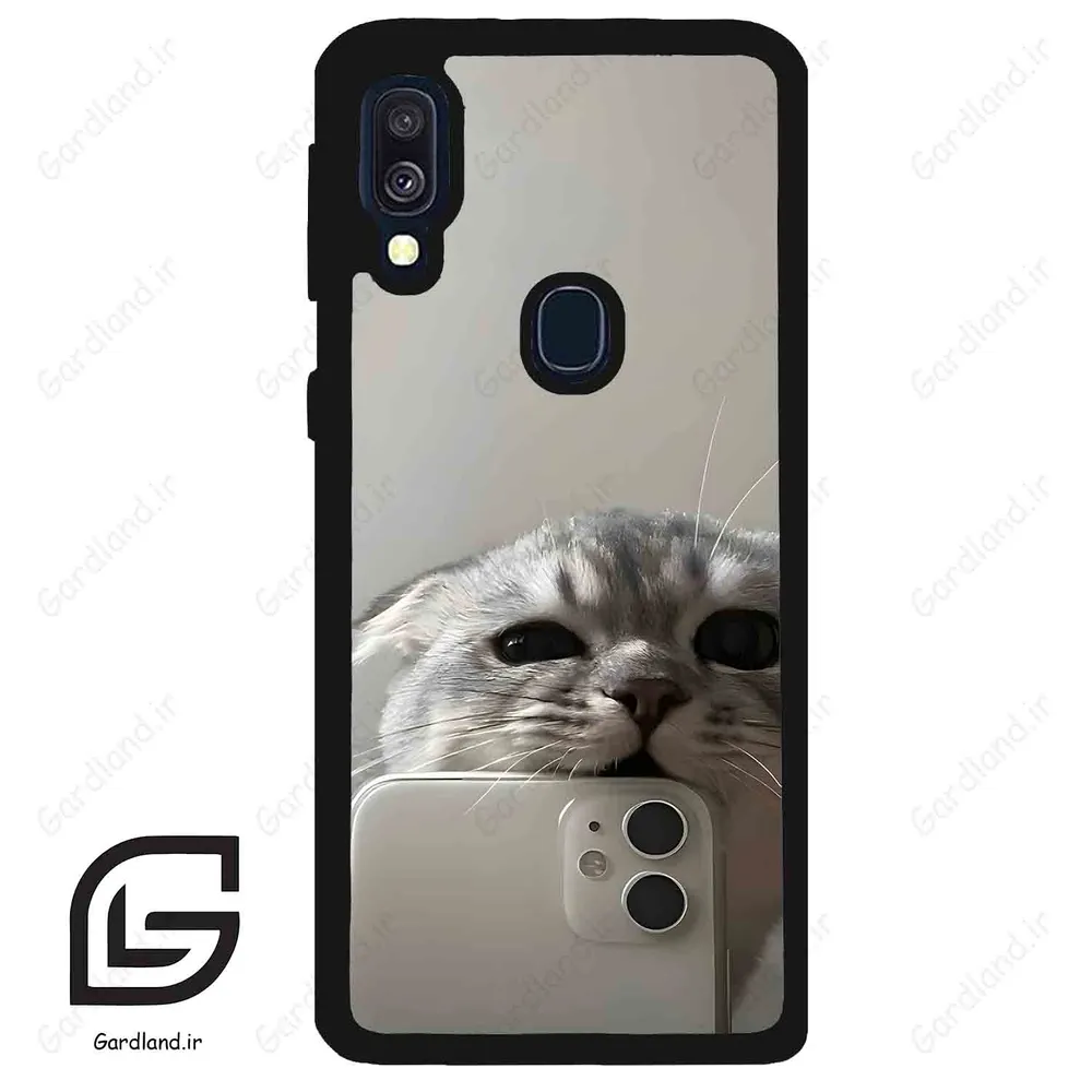 قاب گوشی سامسونگ ای 40 (Galaxy A40 ) طرح گربه کد 2246