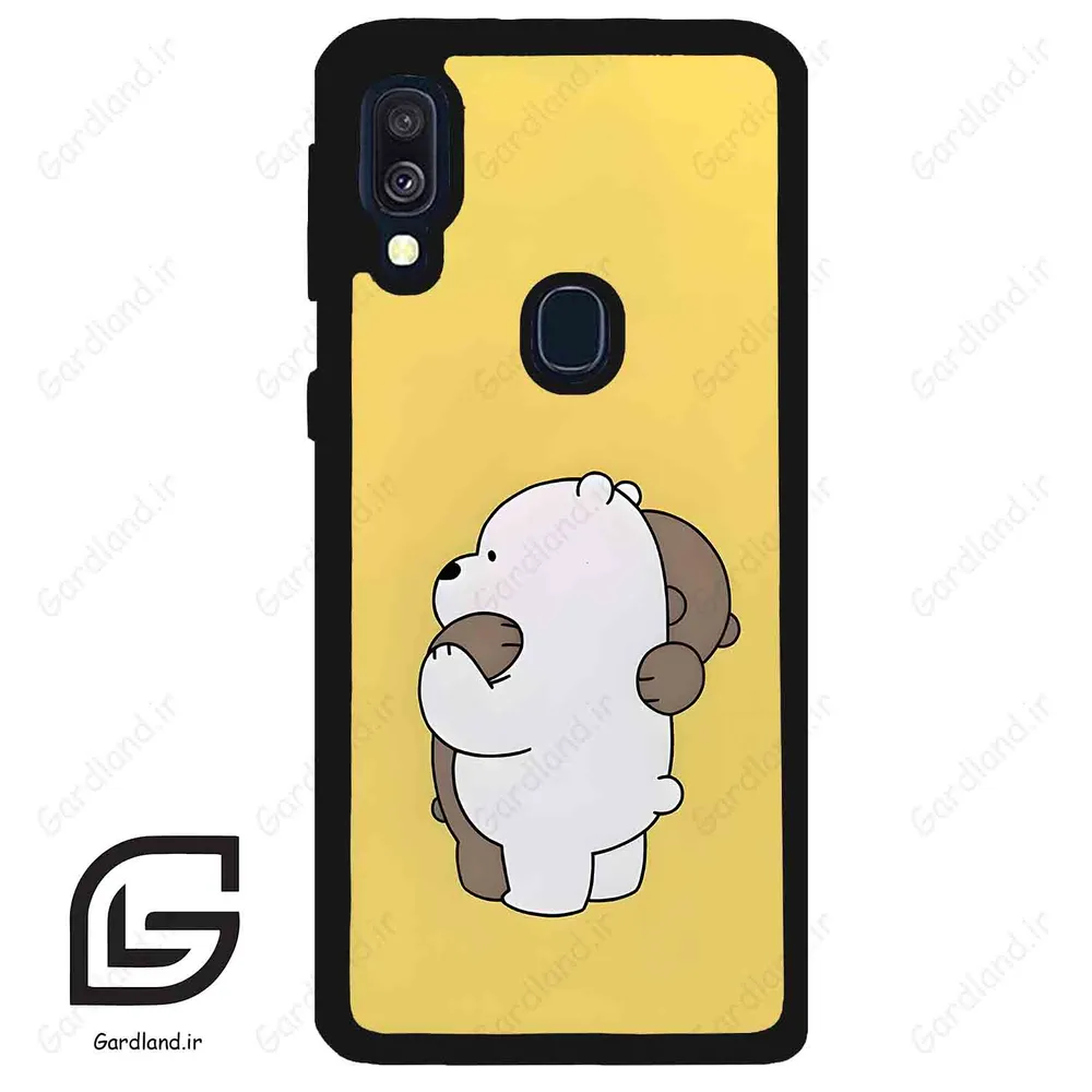 قاب گوشی سامسونگ ای 40 (Galaxy A40 ) طرح خرس کد 2251