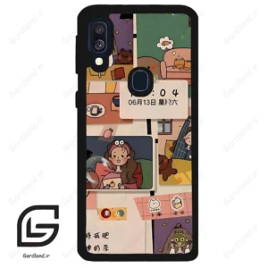 قاب گوشی سامسونگ ای 40 (Galaxy A40 ) طرح دخترانه کد 2254