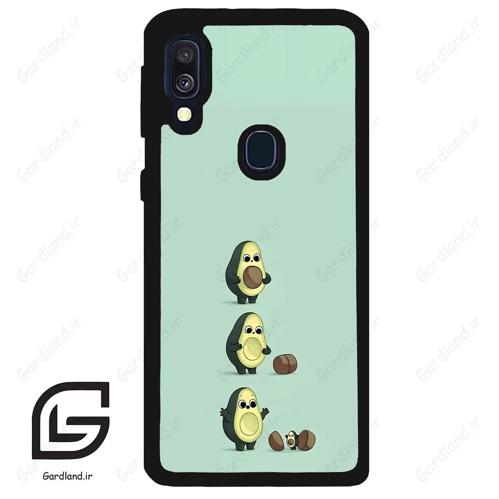 قاب گوشی سامسونگ ای 40 (Galaxy A40 ) طرح اووکادو کد 2258
