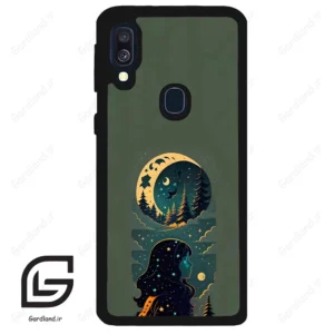 قاب گوشی سامسونگ ای 40 (Galaxy A40 ) طرح ماه کد 2267