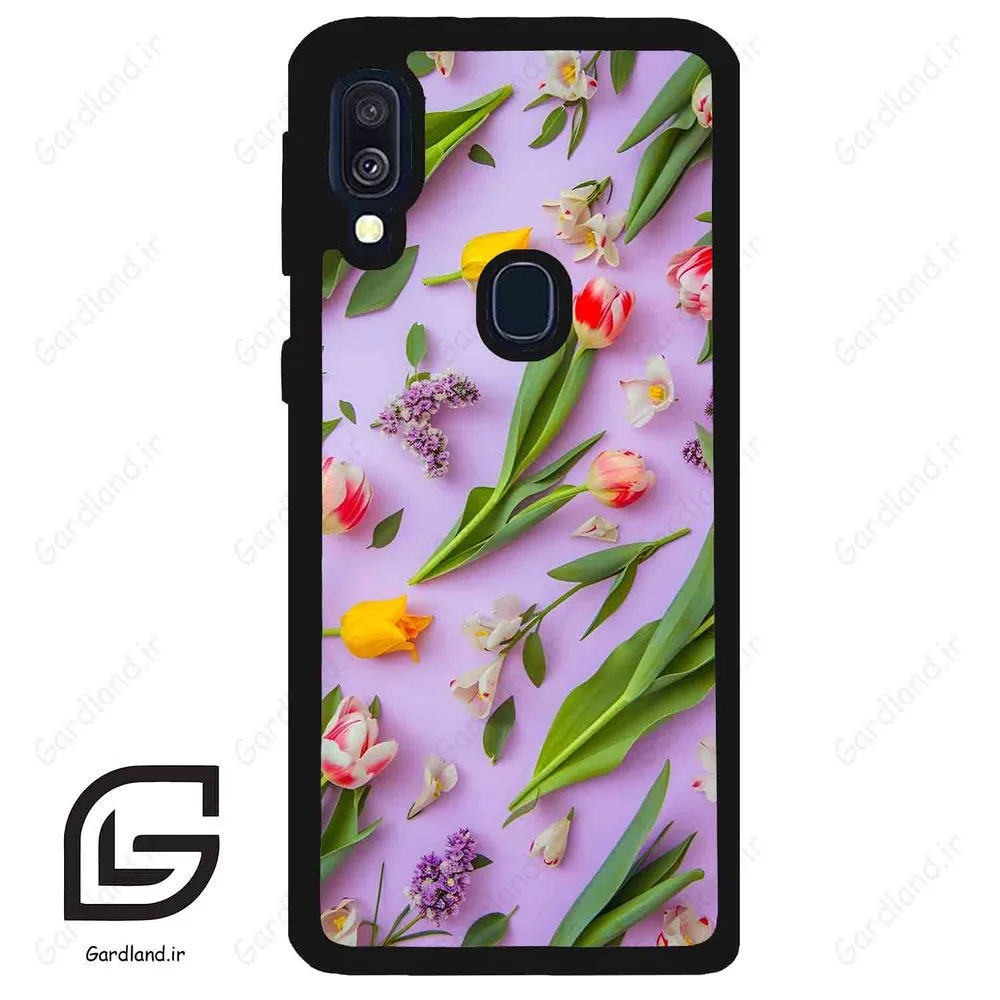 قاب گوشی سامسونگ ای 40 (Galaxy A40 ) طرح گل کد 2320