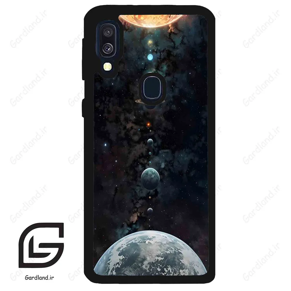قاب گوشی سامسونگ ای 40 (Galaxy A40 ) طرح کهکشان کد 2350