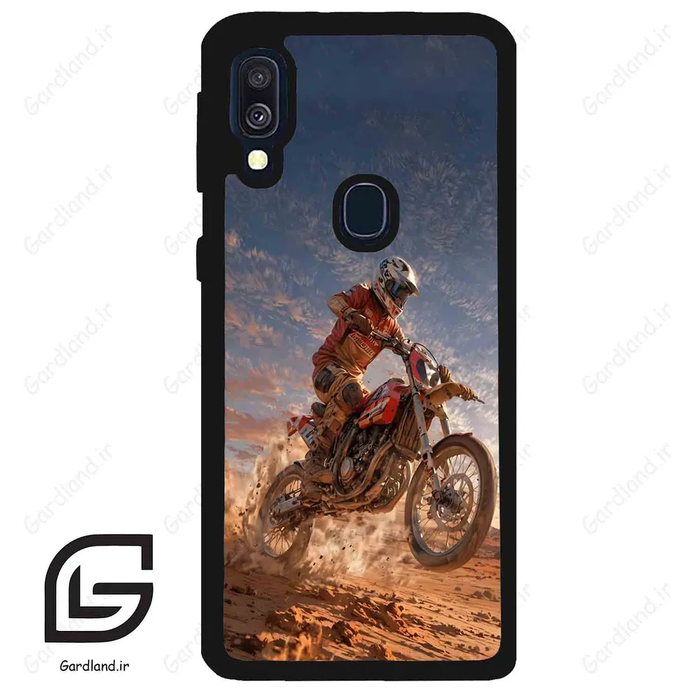 قاب گوشی سامسونگ ای 40 (Galaxy A40 ) طرح موتورسوار کد 2370